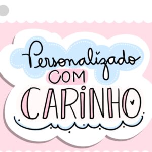 Carinho adesivos personalizados Denise Lage Designer