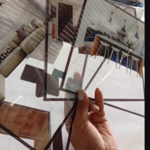 Kit 4 Mini Placas Seletoras 3D Pisos ou tintas 22,5x22,5cm